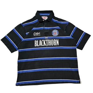 Vintage Y2k Cotton Traders Blackthorn Bath Rugby Shirt